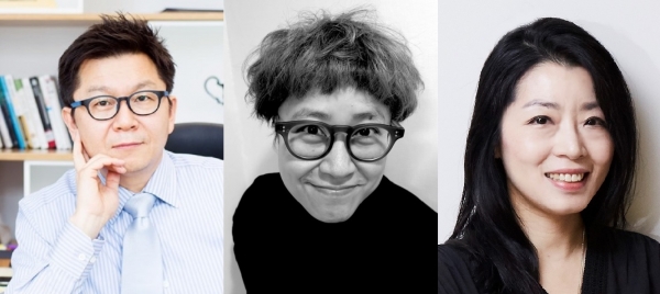 (왼쪽부터) 이정락 심사위원장(플라잉도그 대표), 김정아 이노션 ECD, 박지영 한화 상무. ⓒ브랜드브리프