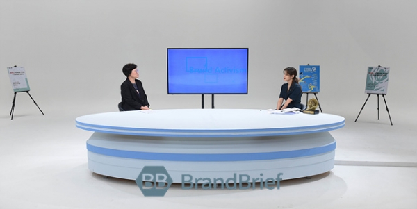 SDGs 포럼 2020 X 칸 라이언즈가 진행된 뉴데일리경제 라이브 중계 스튜디오. ⓒ박성원 기자