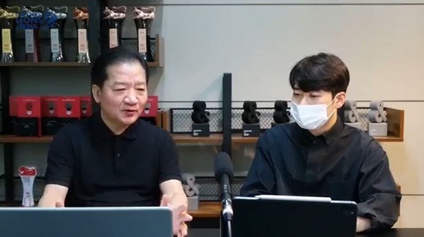 김재홍 경희대학교 교수(좌), 이승재 아이디엇 대표. ⓒ칸 라이언즈 코리아