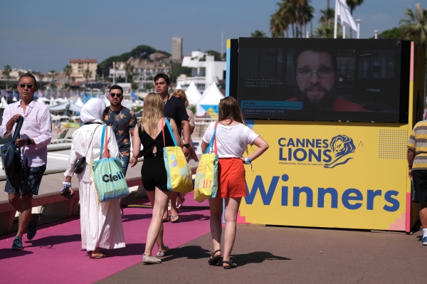 2019 칸 라이언즈 페스티벌 모습. ⓒCannes Lions