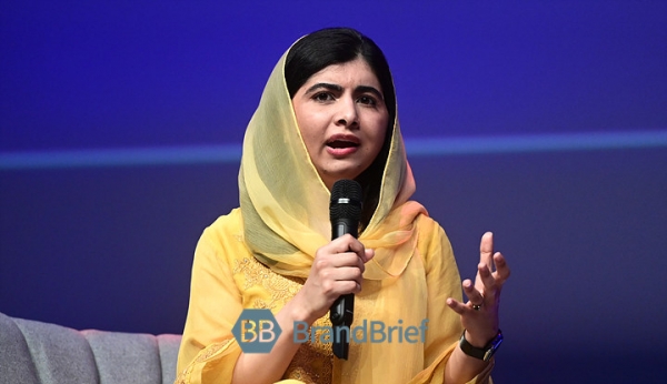 말랄라 유사프자이(Malala Yousafzai) 칸 라이언즈 2022 라이언하트 수상자.
  ⓒ프랑스 칸 = 이기륭 기자