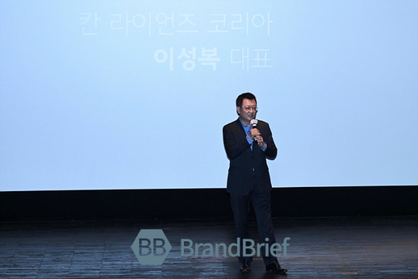 이성복 칸 라이언즈 코리아 대표. ⓒ강민석 기자