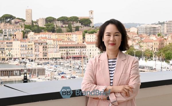 김소정 하나은행 디지털 경험본부 부행장. ⓒ프랑스 칸 = 이기륭 기자