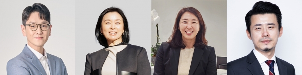 (좌측부터) 케첨코리아 김준경 대표, 플레시먼힐러드코리아 박영숙 대표, 옴니콤미디어그룹 양희윤 대표, 플러시먼힐러드코리아 최승호 부대표. ⓒ칸 라이언즈 코리아
