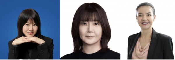 (좌측부터) 이윤헌 펩시코리아 CEO, 서현주 스타쉽엔터테인먼트 총괄 제작자, 마가렛 키 MSL APAC 대표. ©Cannes Lions
