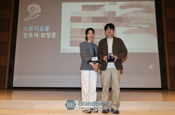 필름 부문 브론즈 강우석, 최장훈(스튜디오좋) 팀. ⓒ정상윤 기자
