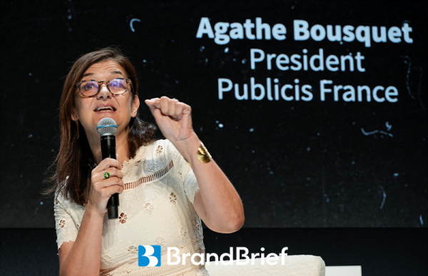 아가트 부스케(Agathe Bousquet) 퍼블리시스그룹 프랑스 CEO. &copy;프랑스 칸=서성진 기자